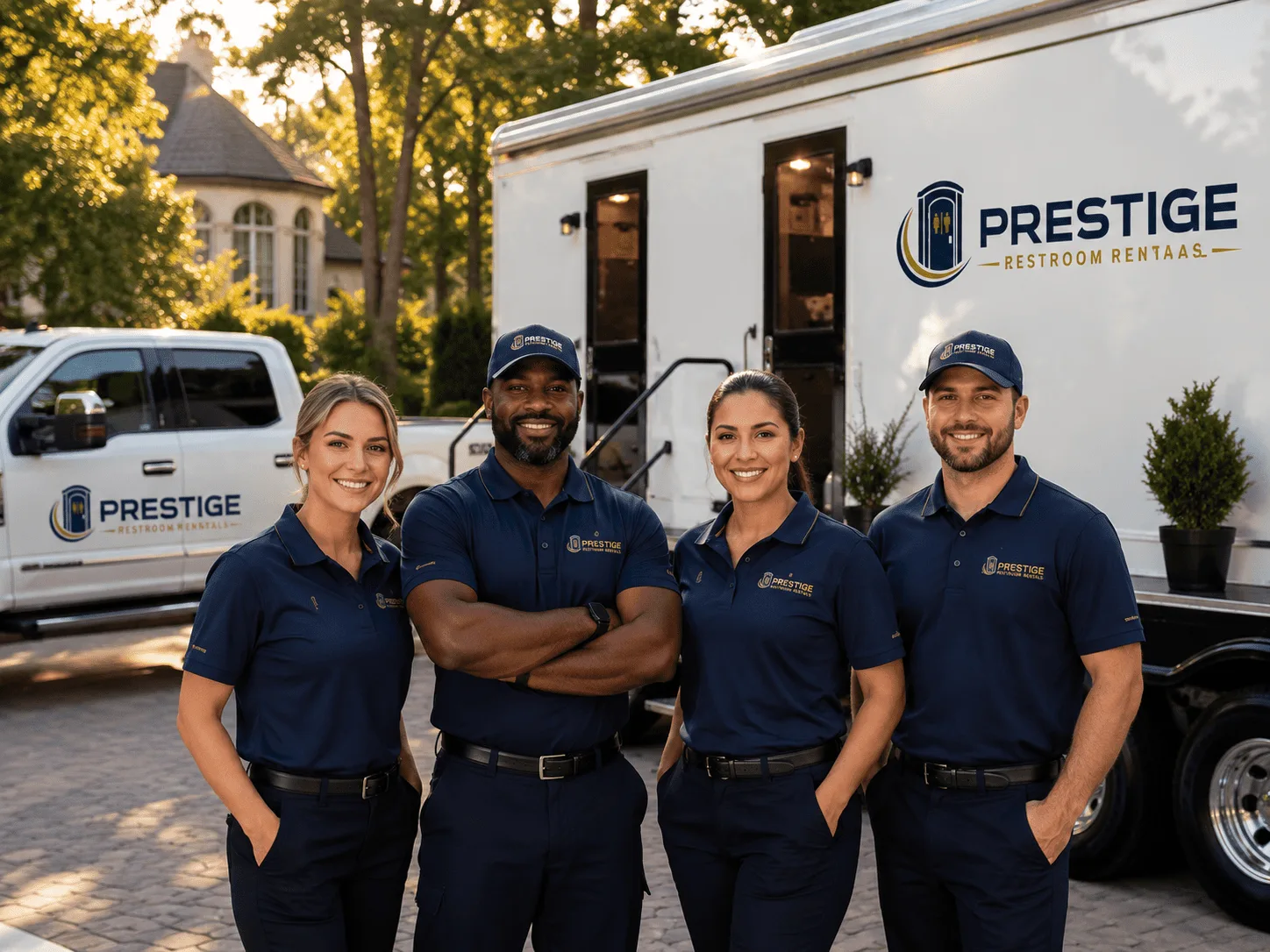 Trusted Luxury Portable Restrooms company in Comins, MI